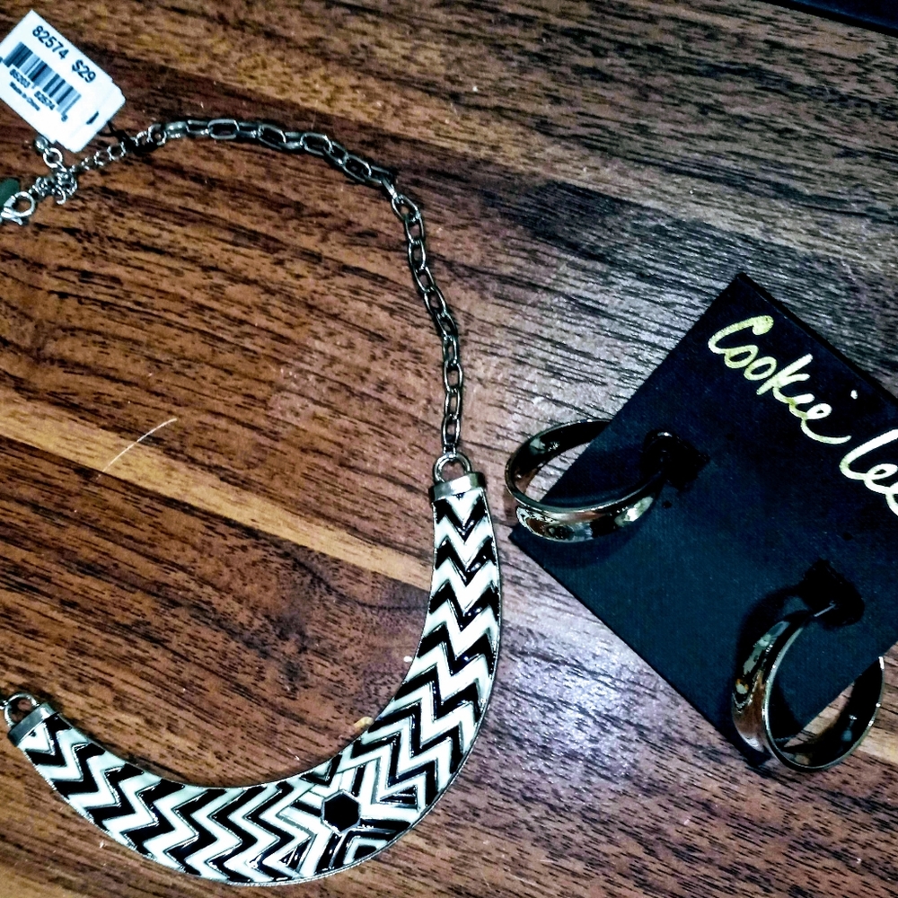 NEW statement necklace and earrings